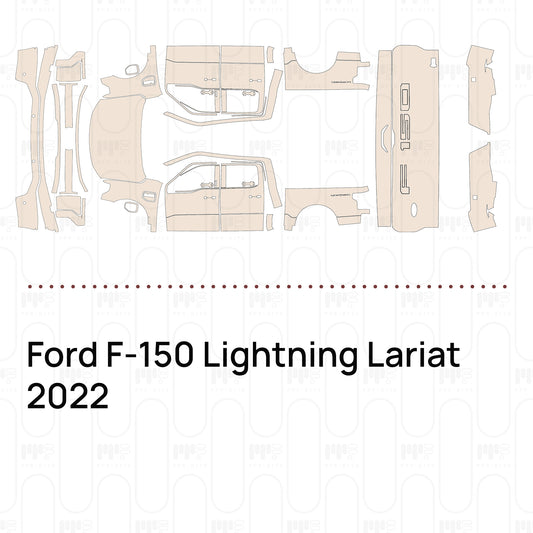Voorgesneden PPF Ford F-150 Lightning Lariat 2022