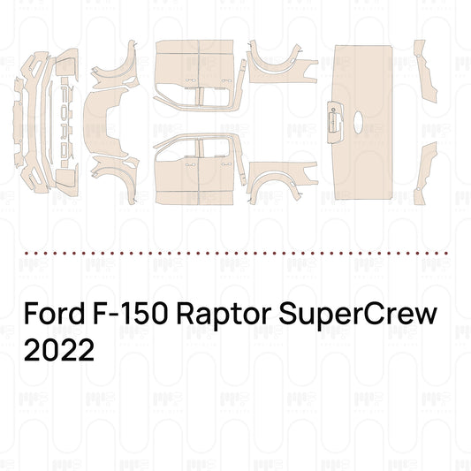 Voorgesneden PPF Ford F-150 Raptor SuperCrew 2022