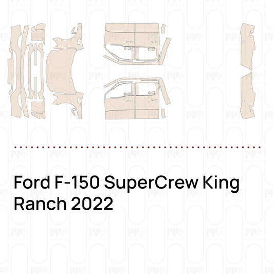 Voorgesneden PPF Ford F-150 SuperCrew King Ranch 2022