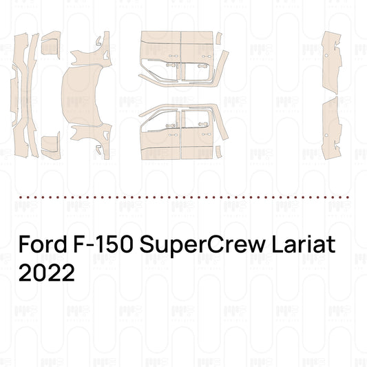 Voorgesneden PPF Ford F-150 SuperCrew Lariat 2022