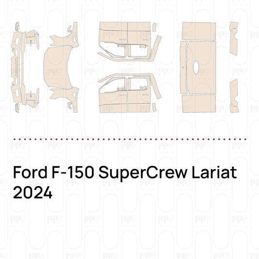 Voorgesneden PPF Ford F-150 SuperCrew Lariat 2024