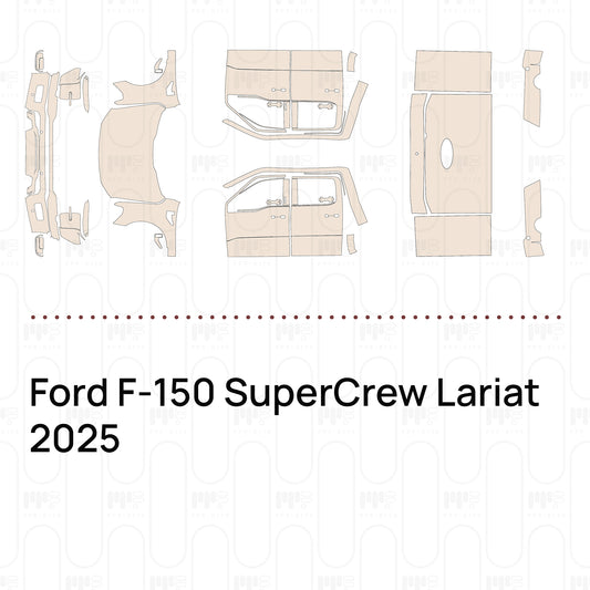 Voorgesneden PPF Ford F-150 SuperCrew Lariat 2025