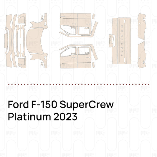 Voorgesneden PPF Ford F-150 SuperCrew Platinum 2023