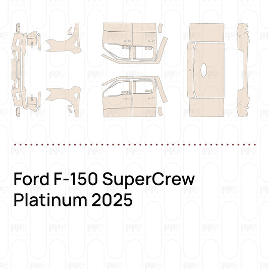 Voorgesneden PPF Ford F-150 SuperCrew Platinum 2025