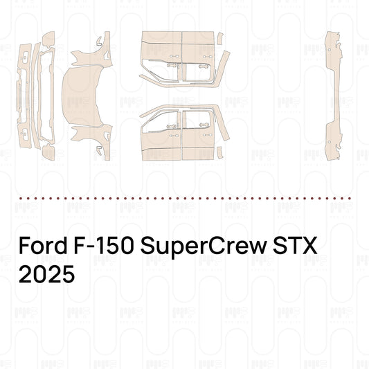 Voorgesneden PPF Ford F-150 SuperCrew STX 2025