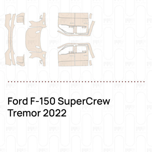 Voorgesneden PPF Ford F-150 SuperCrew Tremor 2022