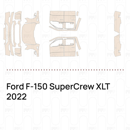 Voorgesneden PPF Ford F-150 SuperCrew XLT 2022