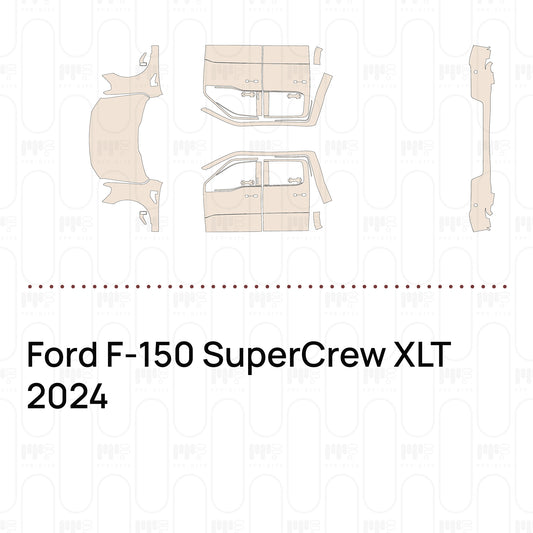 Voorgesneden PPF Ford F-150 SuperCrew XLT 2024