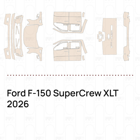 Voorgesneden PPF Ford F-150 SuperCrew XLT 2026
