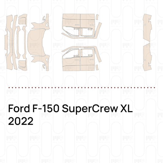 Voorgesneden PPF Ford F-150 SuperCrew XL 2022