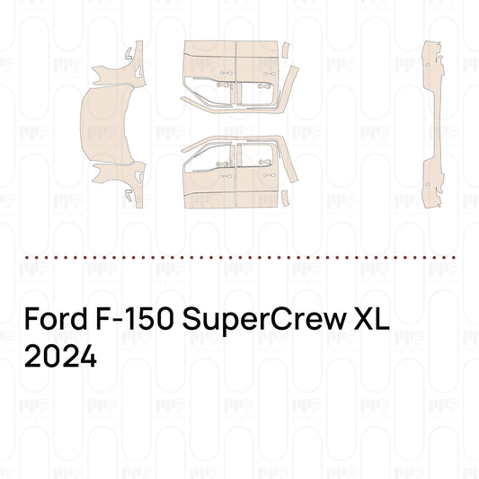 Voorgesneden PPF Ford F-150 SuperCrew XL 2024