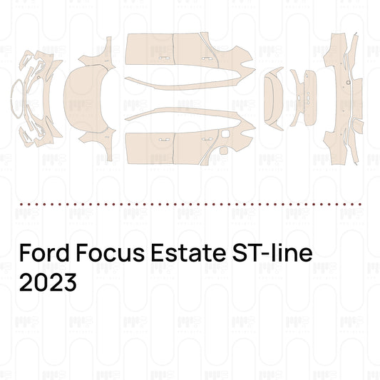 Voorgesneden PPF Ford Focus Estate ST-line 2023