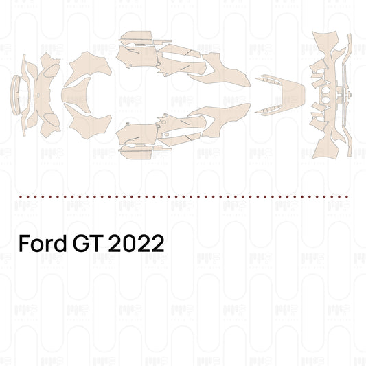 Voorgesneden PPF Ford GT 2022