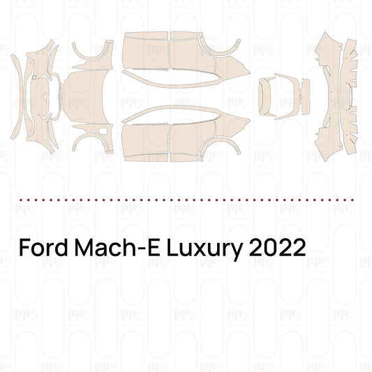 Voorgesneden PPF Ford Mach-E Luxury 2022