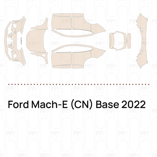 Voorgesneden PPF Ford Mach-E (CN) Base 2022