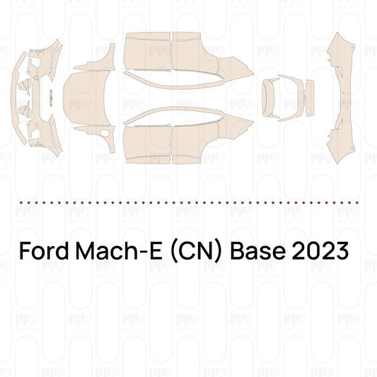 Voorgesneden PPF Ford Mach-E (CN) Base 2023
