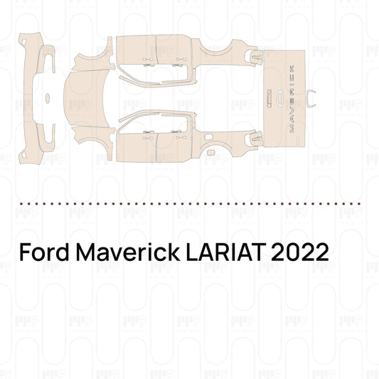 Voorgesneden PPF Ford Maverick LARIAT 2022