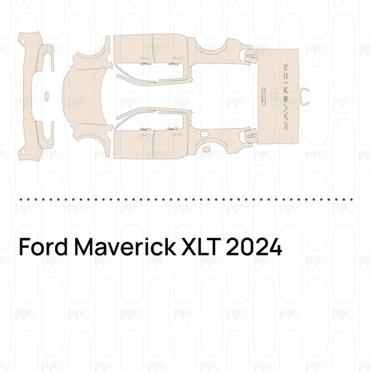 Voorgesneden PPF Ford Maverick XLT 2024