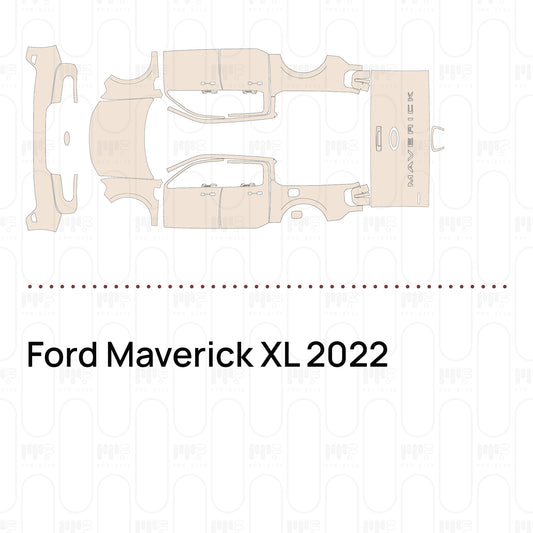 Voorgesneden PPF Ford Maverick XL 2022