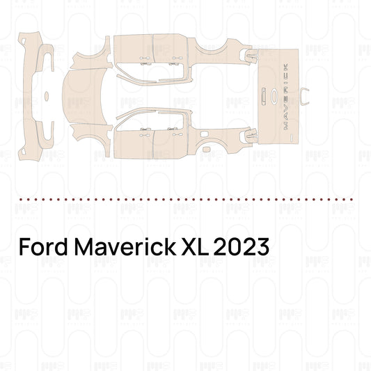 Voorgesneden PPF Ford Maverick XL 2023