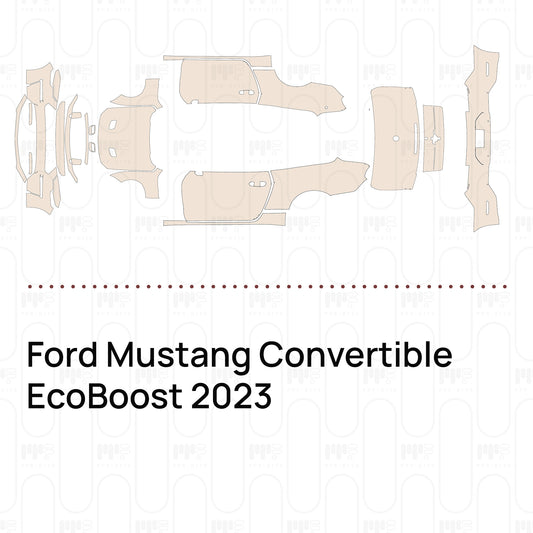 Voorgesneden PPF Ford Mustang Convertible EcoBoost 2023