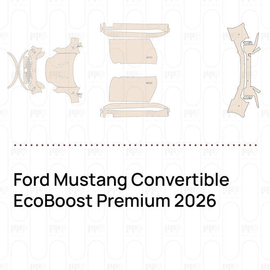 Voorgesneden PPF Ford Mustang Convertible EcoBoost Premium 2026
