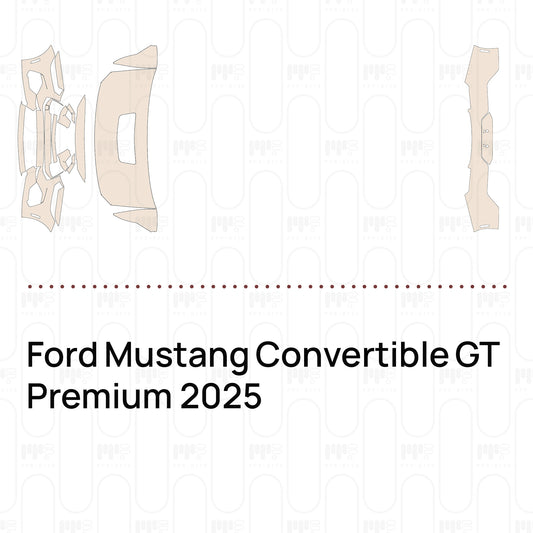 Voorgesneden PPF Ford Mustang Convertible GT Premium 2025