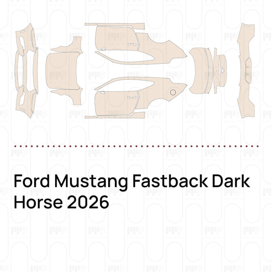 Voorgesneden PPF Ford Mustang Fastback Dark Horse 2026