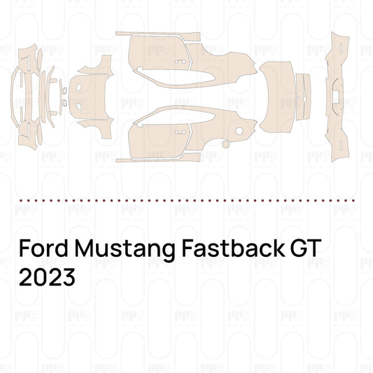 Voorgesneden PPF Ford Mustang Fastback GT 2023