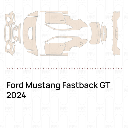 Voorgesneden PPF Ford Mustang Fastback GT 2024