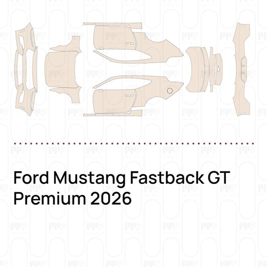 Voorgesneden PPF Ford Mustang Fastback GT Premium 2026