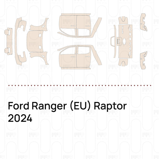 Voorgesneden PPF Ford Ranger (EU) Raptor 2024