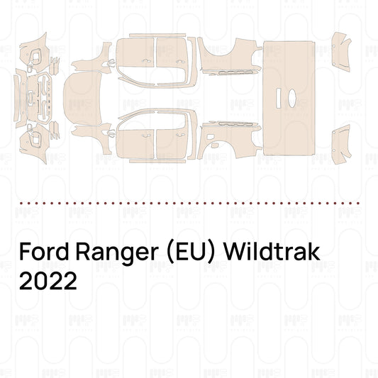 Voorgesneden PPF Ford Ranger (EU) Wildtrak 2022