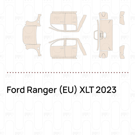 Voorgesneden PPF Ford Ranger (EU) XLT 2023