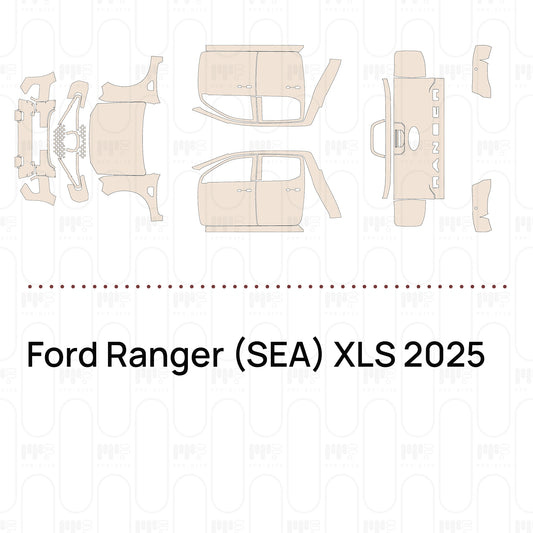 Voorgesneden PPF Ford Ranger (SEA) XLS 2025