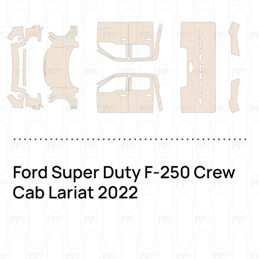 Voorgesneden PPF Ford Super Duty F-250 Crew Cab Lariat 2022