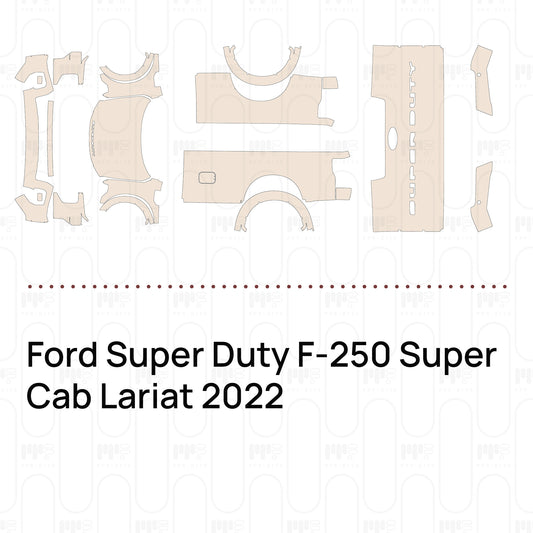 Voorgesneden PPF Ford Super Duty F-250 Super Cab Lariat 2022