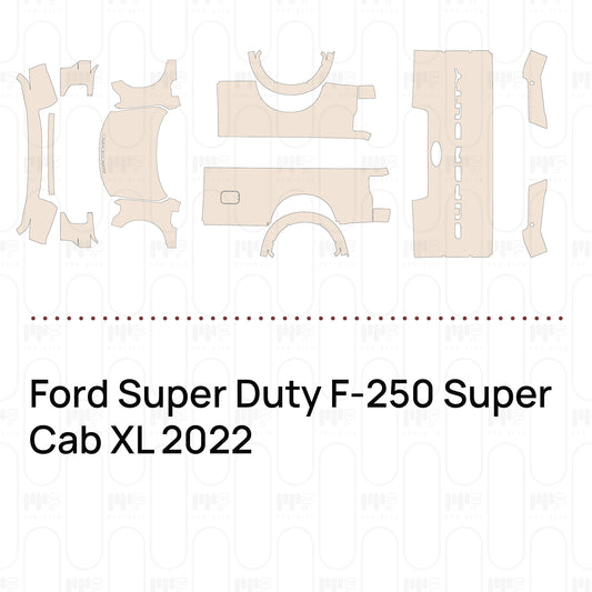 Voorgesneden PPF Ford Super Duty F-250 Super Cab XL 2022