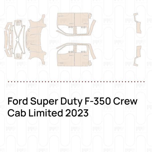 Voorgesneden PPF Ford Super Duty F-350 Crew Cab Limited 2023