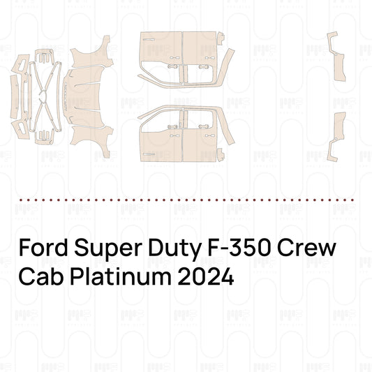 Voorgesneden PPF Ford Super Duty F-350 Crew Cab Platinum 2024