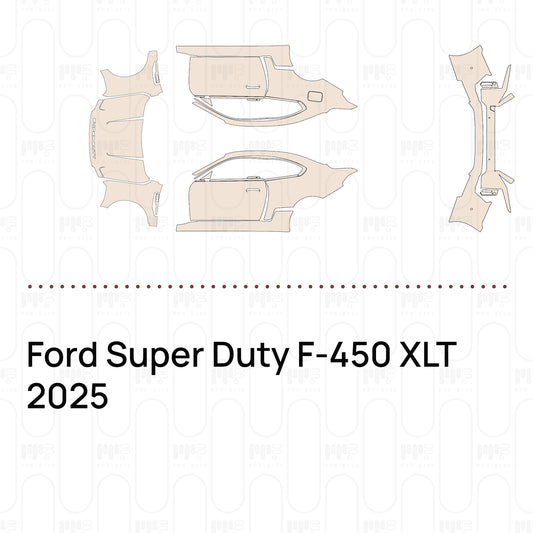 Voorgesneden PPF Ford Super Duty F-450 XLT 2025