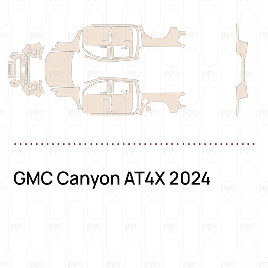 Voorgesneden PPF GMC Canyon AT4X 2024