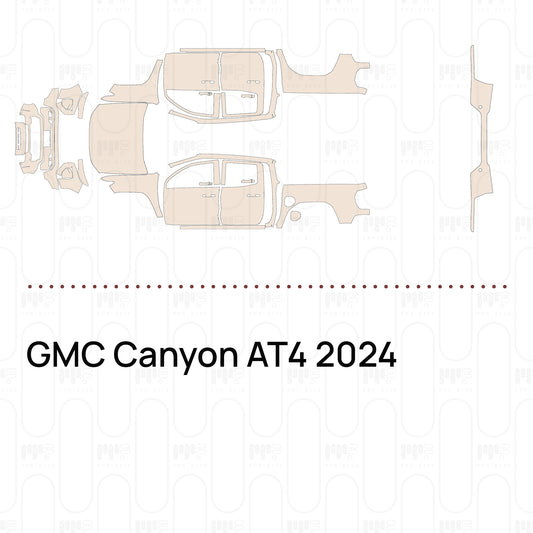 Voorgesneden PPF GMC Canyon AT4 2024