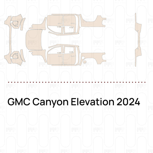 Voorgesneden PPF GMC Canyon Elevation 2024