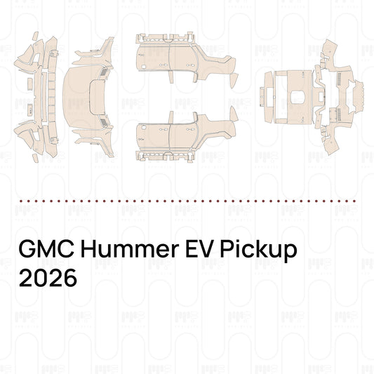 Voorgesneden PPF GMC Hummer EV Pickup 2026