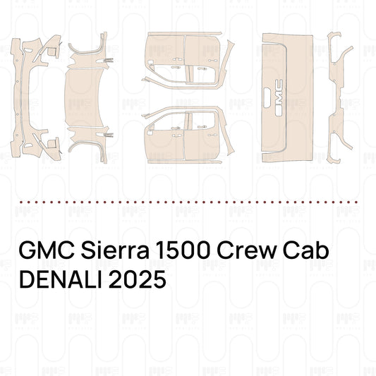 Voorgesneden PPF GMC Sierra 1500 Crew Cab DENALI 2025