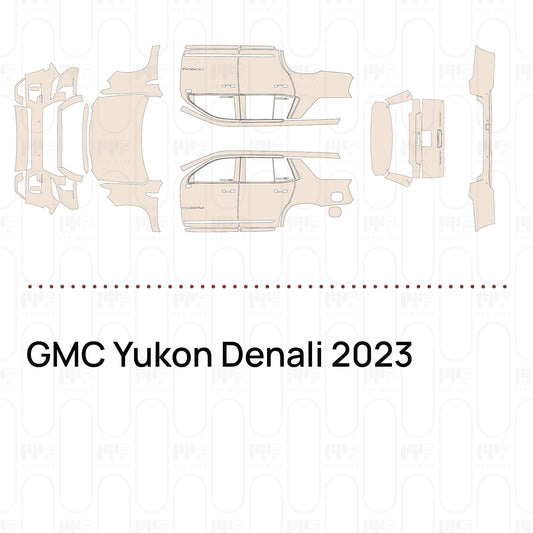 Voorgesneden PPF GMC Yukon Denali 2023