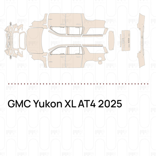 Voorgesneden PPF GMC Yukon XL AT4 2025