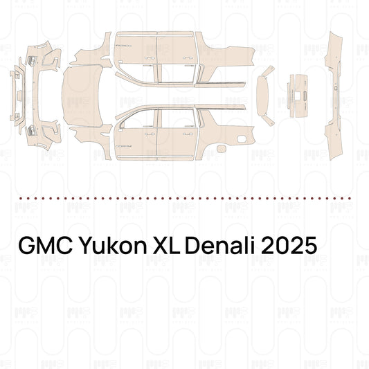 Voorgesneden PPF GMC Yukon XL Denali 2025