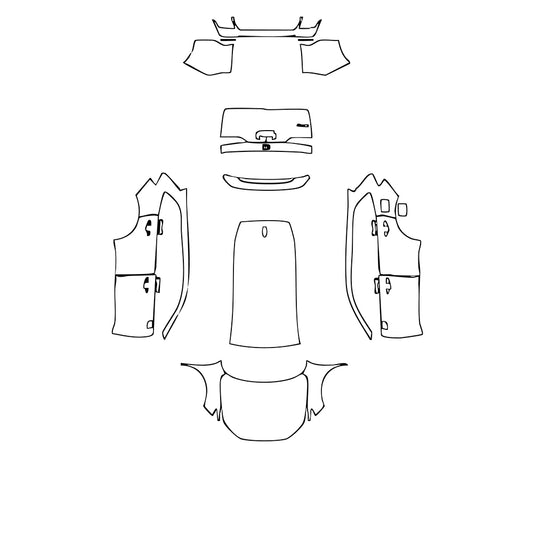 Pre-Cut PPF Honda CR-V (US) 2025 - PPF-Kits
